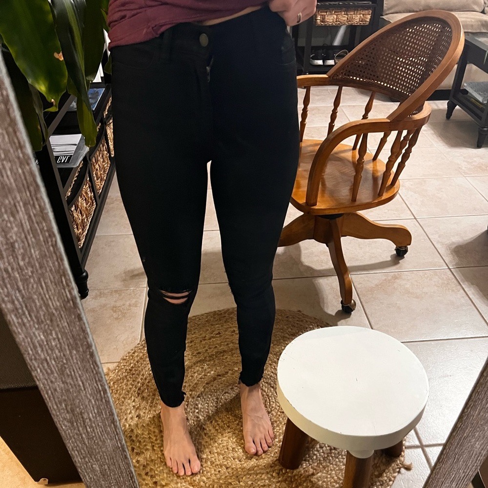 DL1961 Black Skinny Jeans